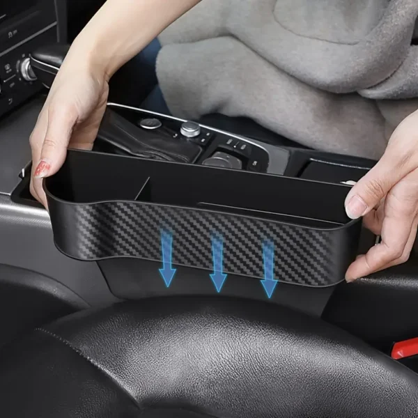 2pcs Car Front Seat Gap Storage Box
