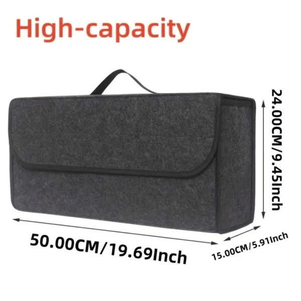 Car Boot Felt Cloth Folding Storage Box
