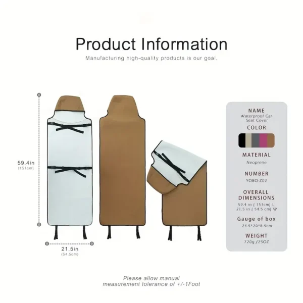 Car Universal Seat Cover - Durable & Comfortable