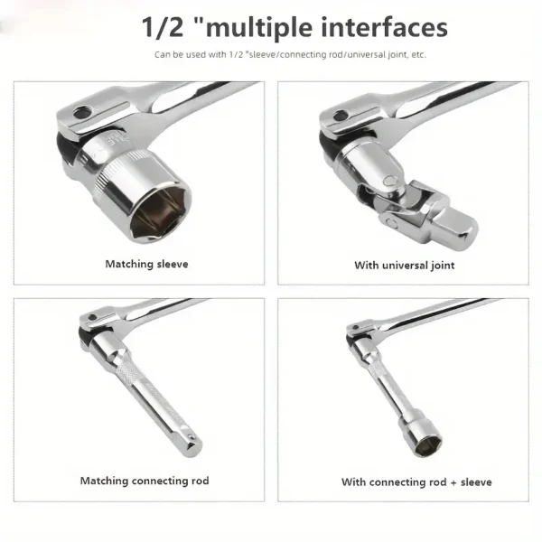 17-inch Socket Wrench Set - Heavy-Duty Maintenance Tool