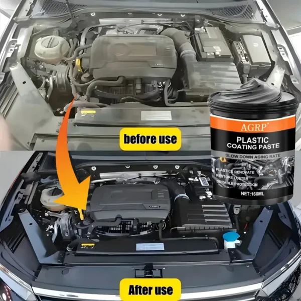 AGRP Black Plastic Restoration Cream