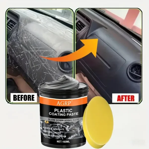 AGRP Black Plastic Restoration Cream