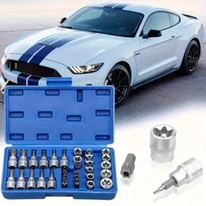 34pcs E-Type Socket Head Set